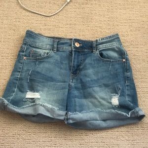 Jean shorts